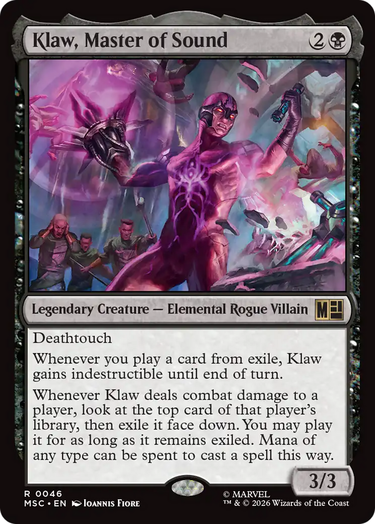 Klaw, Master of Sound [Marvel Super Heroes Commander] | Devastation Store