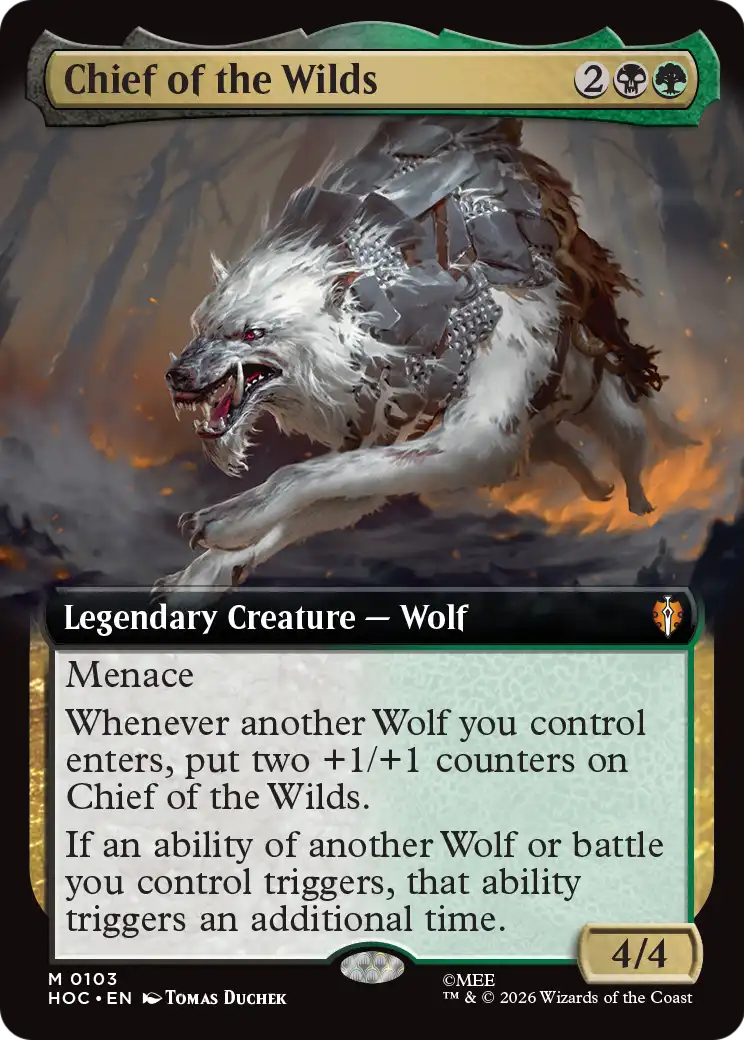 Chief of the Wilds (Extended Art) [The Hobbit: Eternal-Legal] | Devastation Store