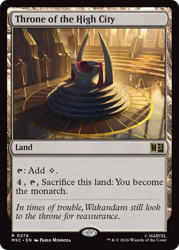 Throne of the High City [Marvel Super Heroes Commander] | Devastation Store