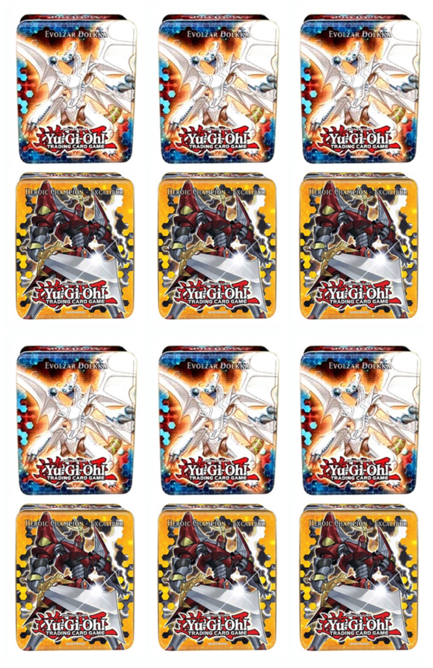 Collector's Tin Display (Evolzar Dolkka & Heroic Champion - Excalibur) | Devastation Store