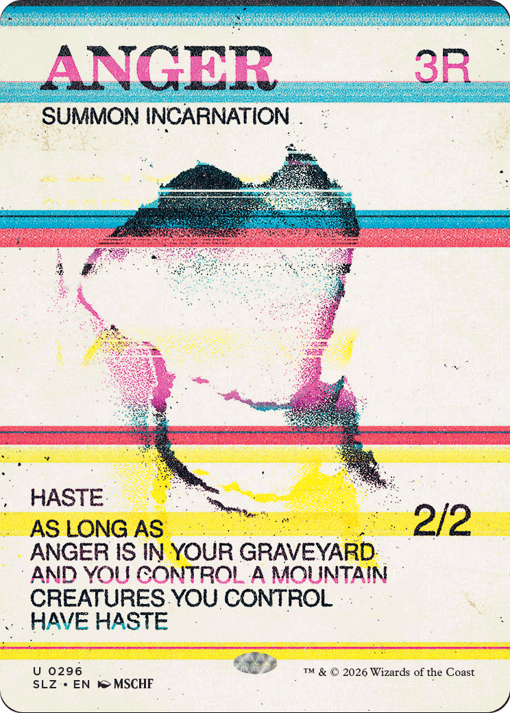 Anger (0296) [Secret Lair x MSCHF: The Zeta Set] | Devastation Store