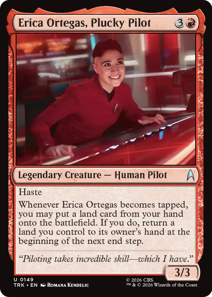 Erica Ortegas, Plucky Pilot [Star Trek] | Devastation Store