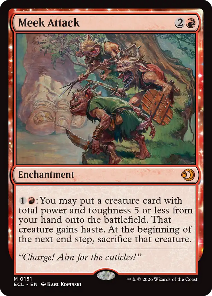 Meek Attack [Lorwyn Eclipsed] | Devastation Store