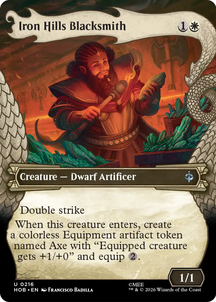 Iron Hills Blacksmith (Showcase) [The Hobbit] | Devastation Store