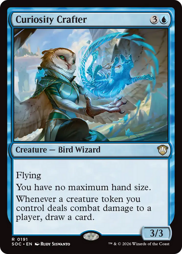 Curiosity Crafter [Secrets of Strixhaven Commander] | Devastation Store