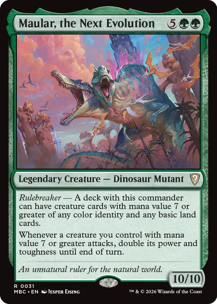 Maular, the Next Evolution [Mystery Booster: Commander Edition] | Devastation Store