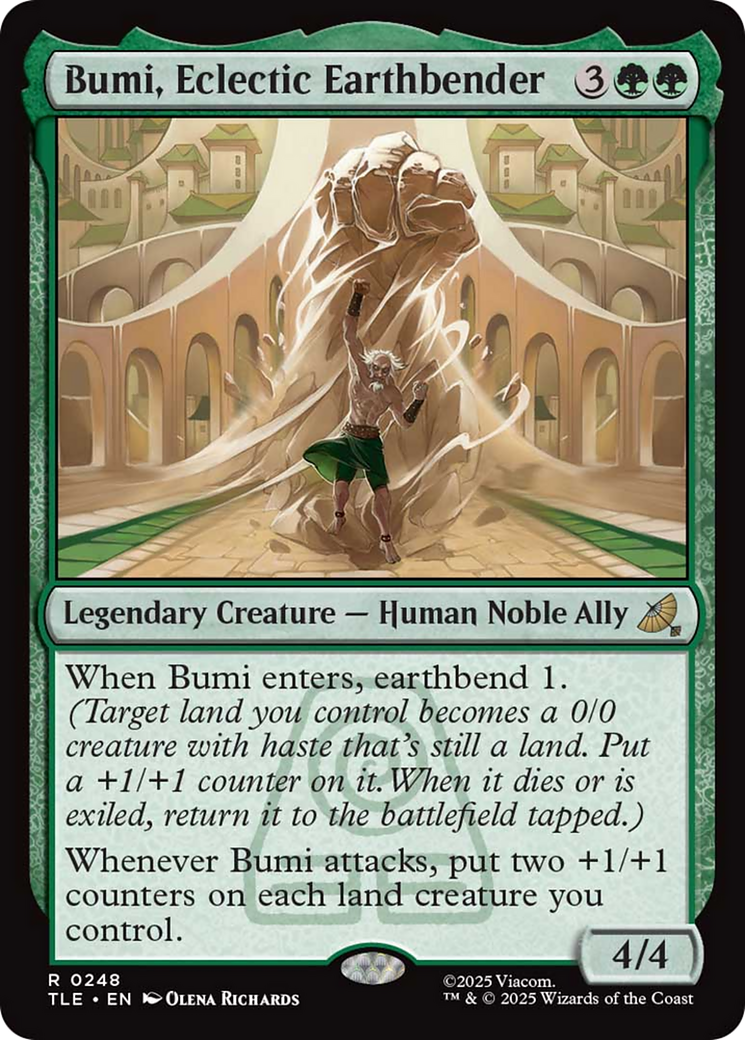 Bumi, Eclectic Earthbender [Avatar: The Last Airbender: Eternal-Legal] | Devastation Store