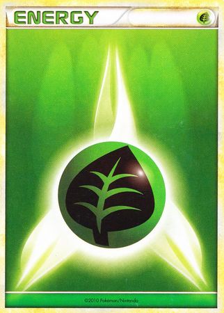 Grass Energy (2010 Unnumbered HGSS Style) [League & Championship Cards] | Devastation Store