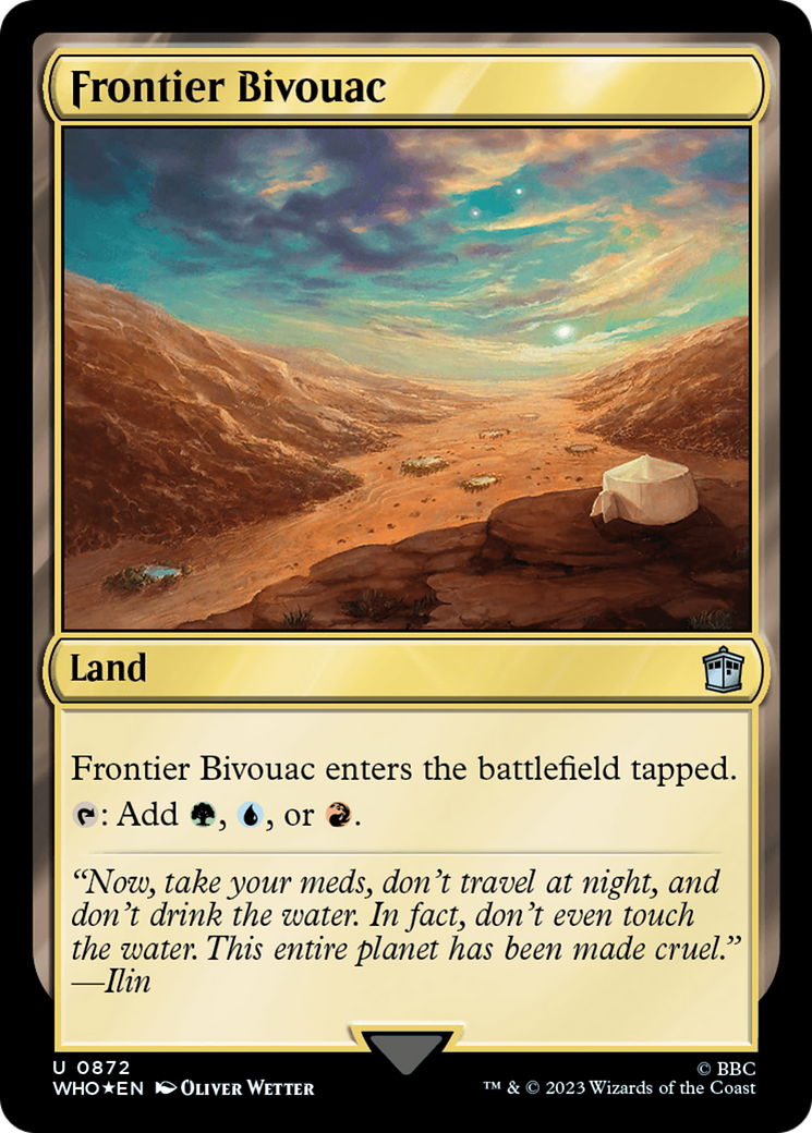 Frontier Bivouac (Surge Foil) [Doctor Who] | Devastation Store