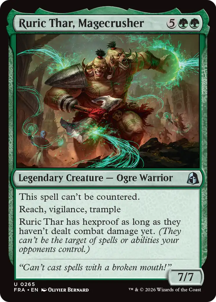 Ruric Thar, Magecrusher [Reality Fracture] | Devastation Store