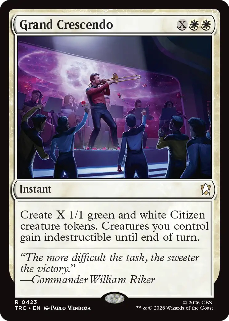 Grand Crescendo (Surge Foil) [Star Trek Commander] | Devastation Store