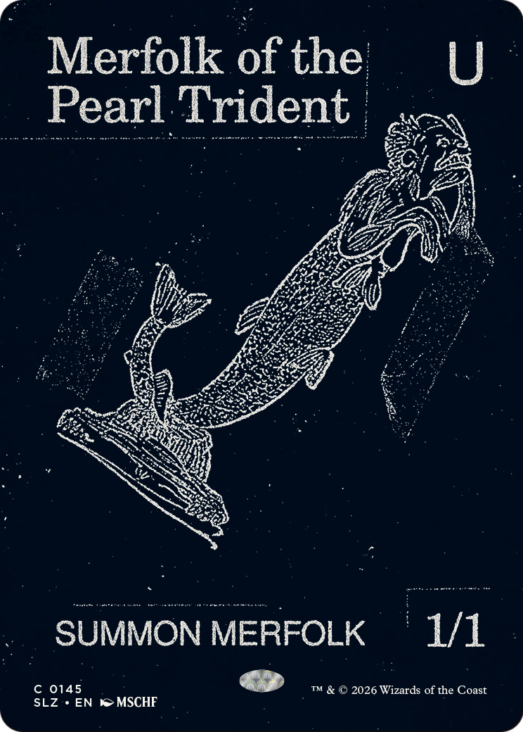 Merfolk of the Pearl Trident (0145) [Secret Lair x MSCHF: The Zeta Set] | Devastation Store