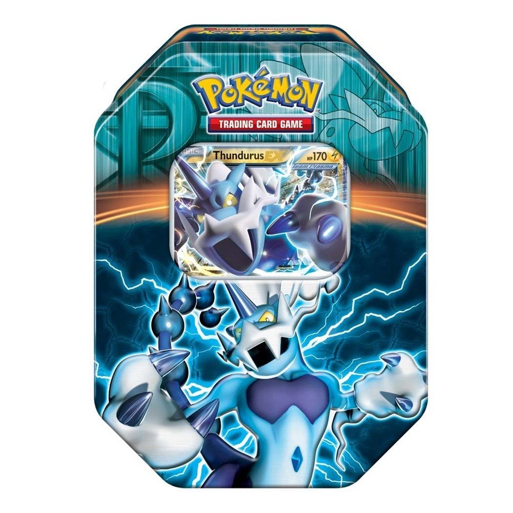 Black & White: Plasma Blast - Team Plasma Tin (Thundurus EX) | Devastation Store