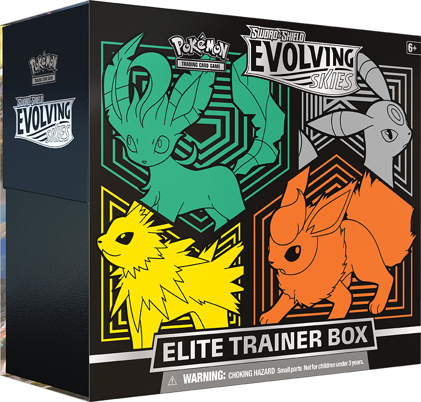 Sword & Shield: Evolving Skies - Elite Trainer Box (Flareon/Jolteon/Umbreon/Leafeon) | Devastation Store