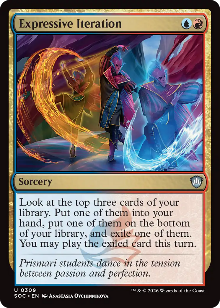 Expressive Iteration [Secrets of Strixhaven Commander] | Devastation Store