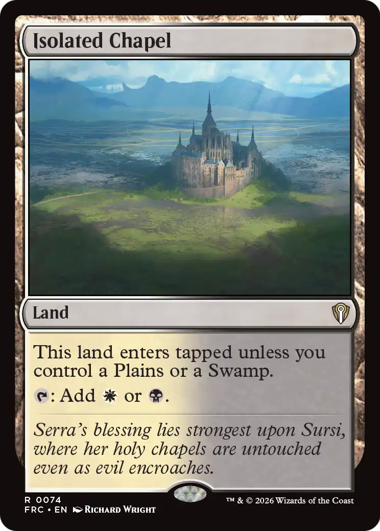 Isolated Chapel [Reality Fracture Commander] | Devastation Store