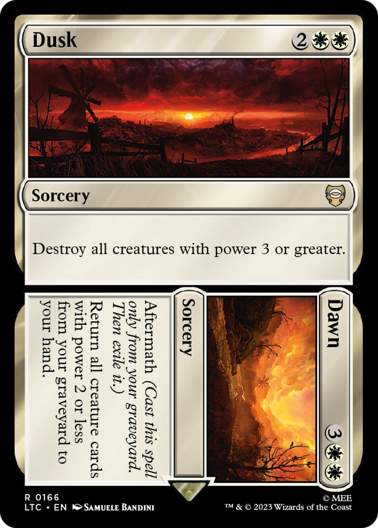 Dusk // Dawn [The Lord of the Rings: Tales of Middle-Earth Commander] | Devastation Store