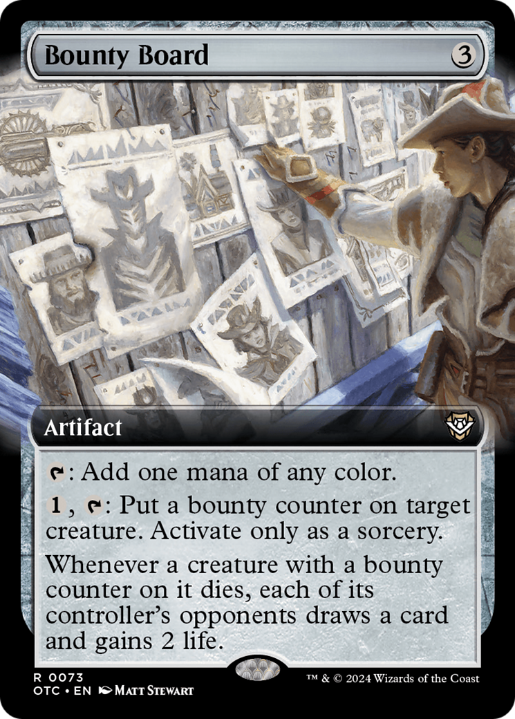 Bounty Board (Extended Art) [Outlaws of Thunder Junction Commander] | Devastation Store