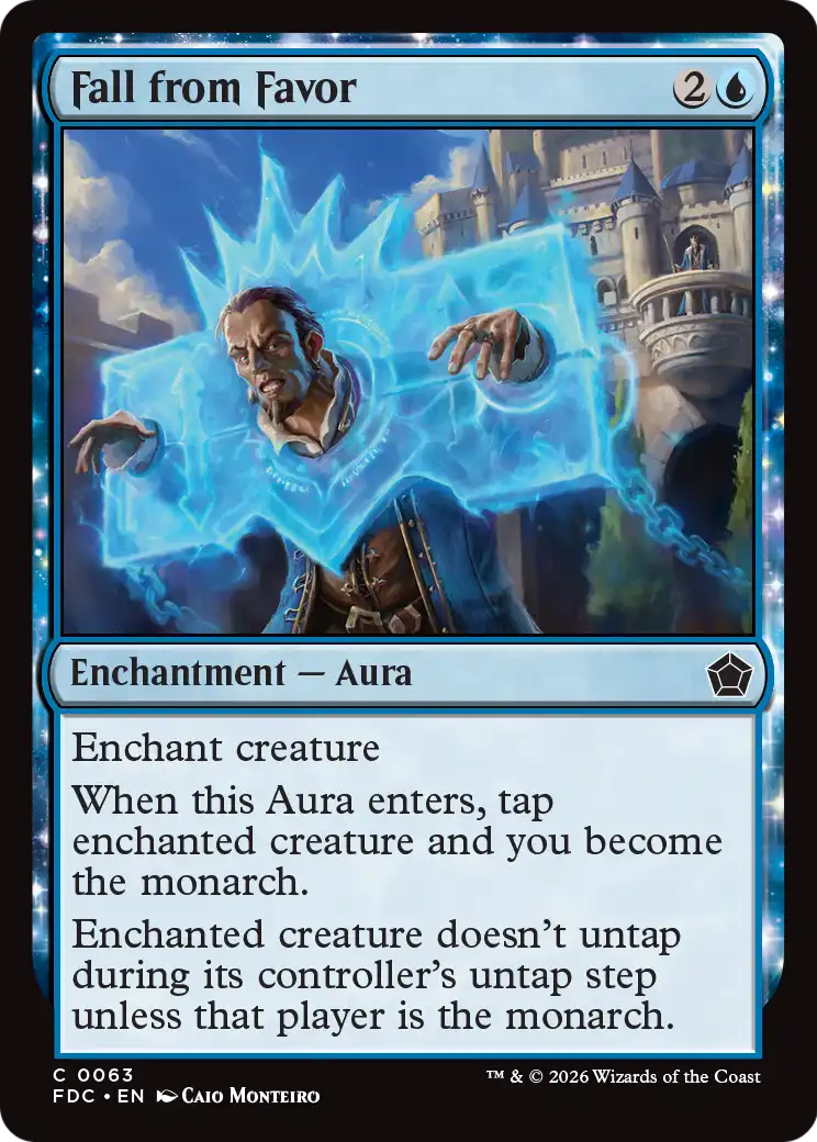 Fall from Favor [Foundations Commander] | Devastation Store