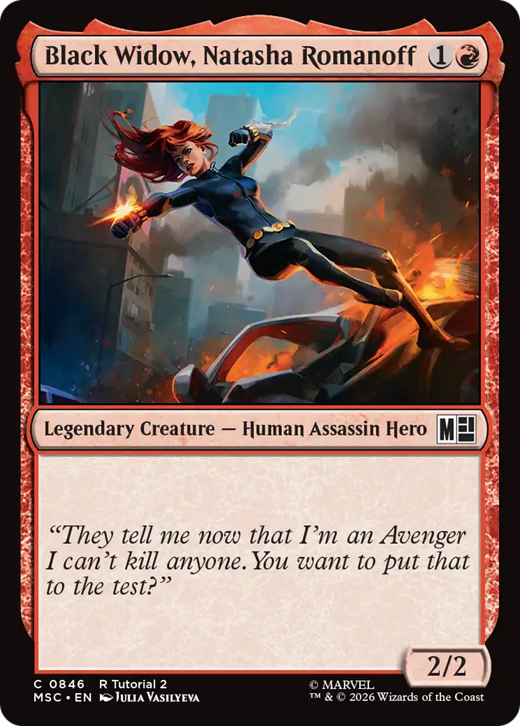 Black Widow, Natasha Romanoff [Marvel Super Heroes Commander] | Devastation Store
