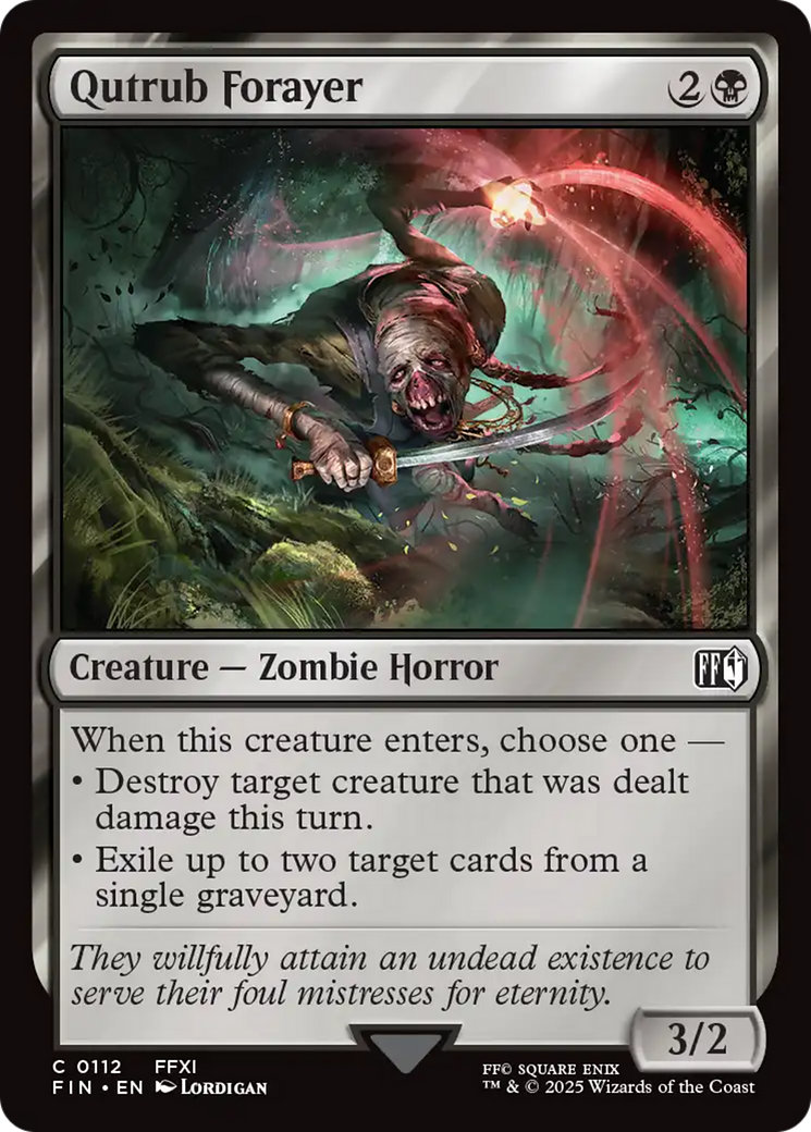 Qutrub Forayer [FINAL FANTASY] | Devastation Store