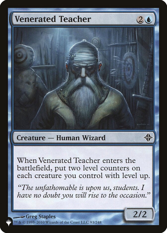 Venerated Teacher [The List] | Devastation Store
