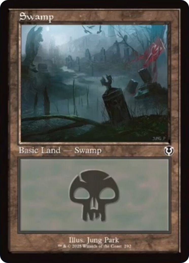 Swamp (292) (Retro Frame) [Innistrad Remastered] | Devastation Store