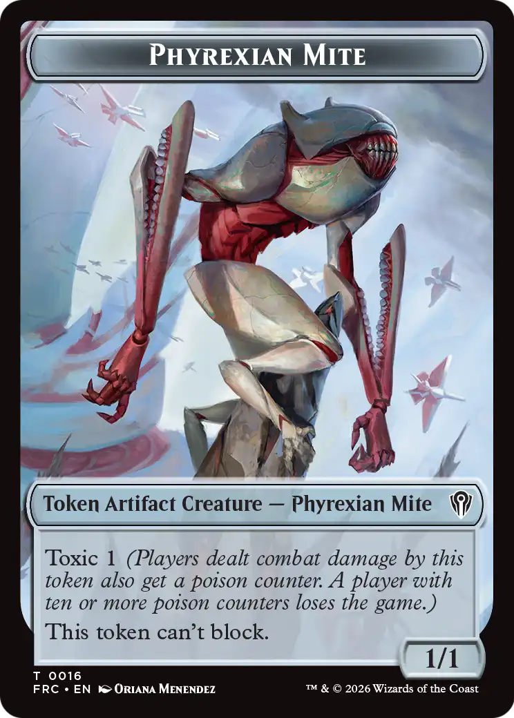 Kobolds of Kher Keep // Phyrexian Mite Double-Sided Token [Reality Fracture Commander Tokens] | Devastation Store