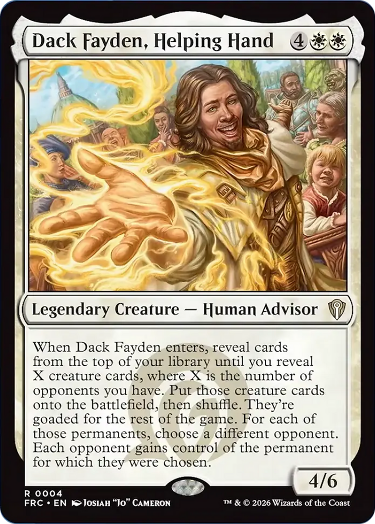 Dack Fayden, Helping Hand [Reality Fracture Commander] | Devastation Store
