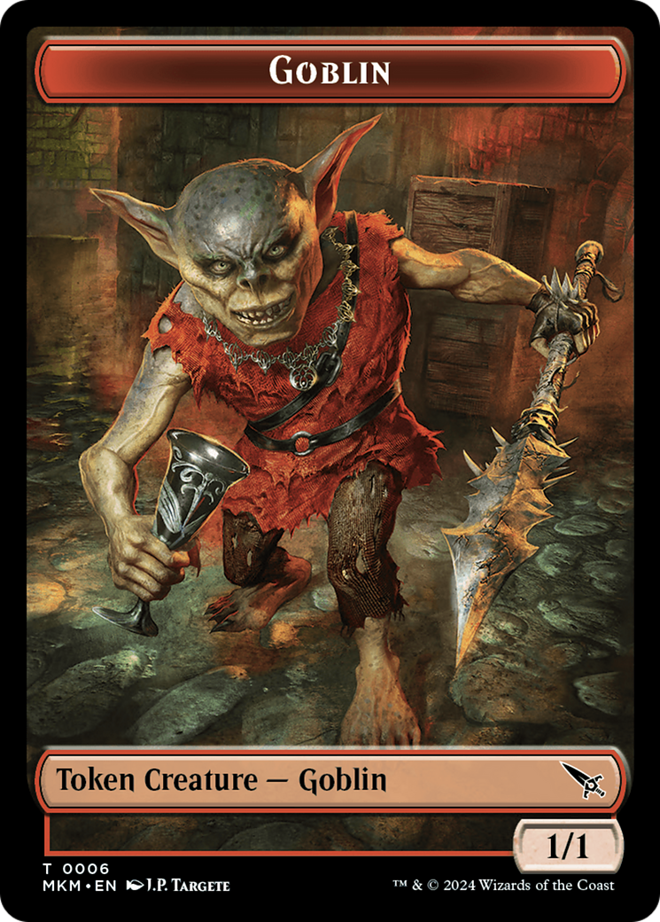 Detective // Goblin Double-Sided Token [Murders at Karlov Manor Tokens] | Devastation Store