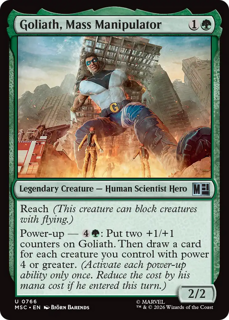 Goliath, Mass Manipulator [Marvel Super Heroes Commander] | Devastation Store