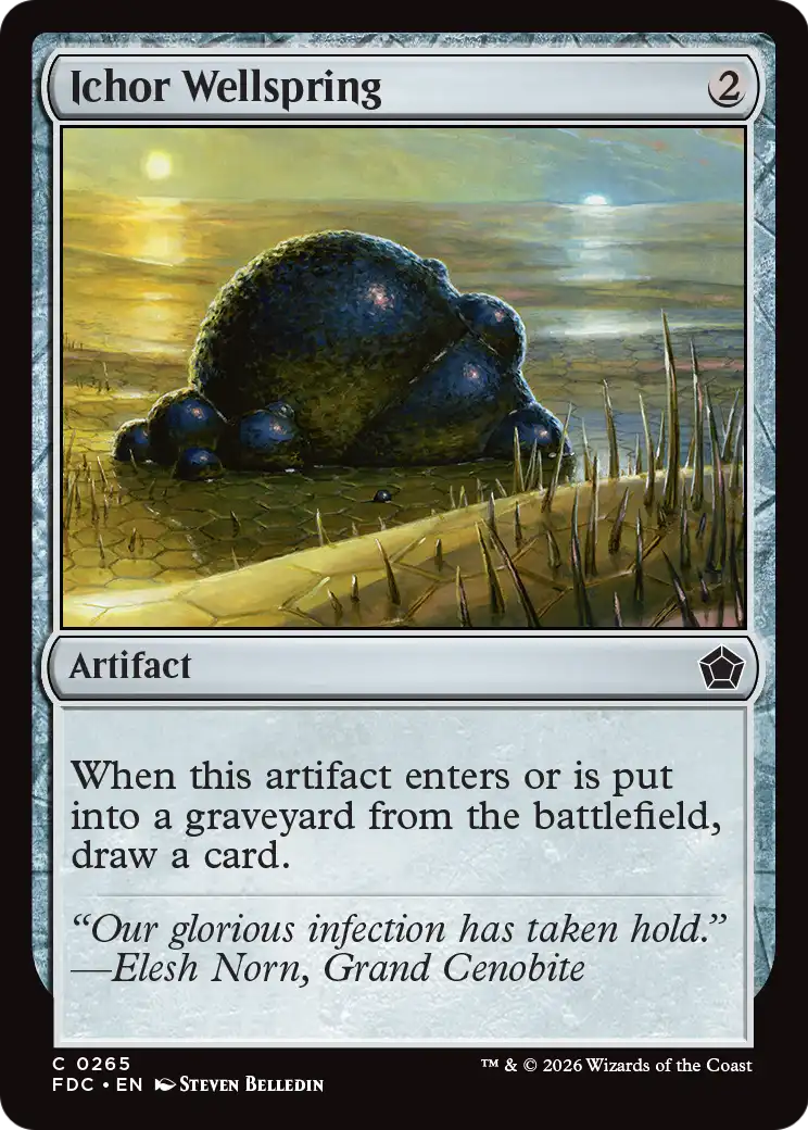Ichor Wellspring [Foundations Commander] | Devastation Store
