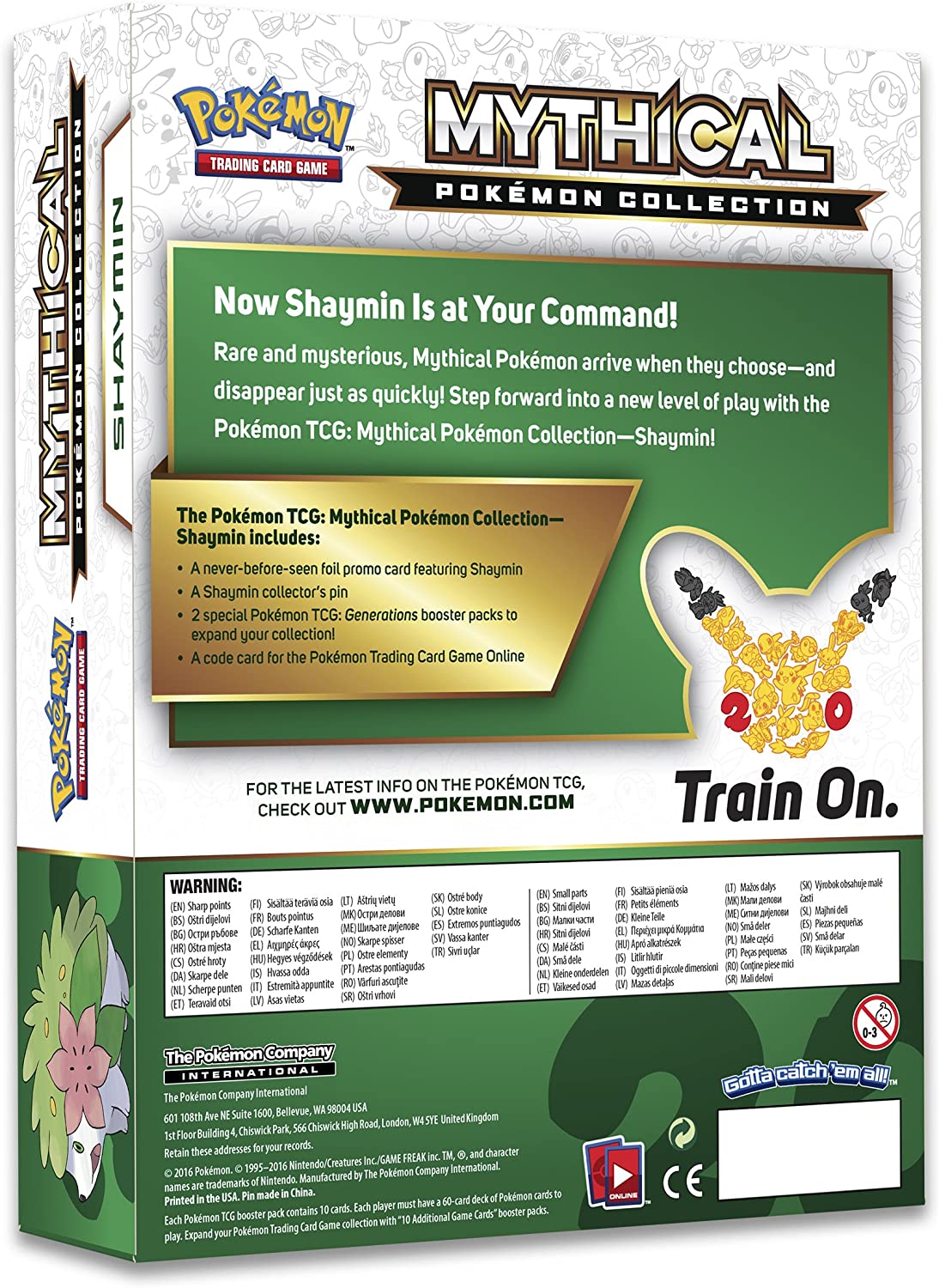 Generations - Mythical Pokemon Collection Case (Shaymin) | Devastation Store