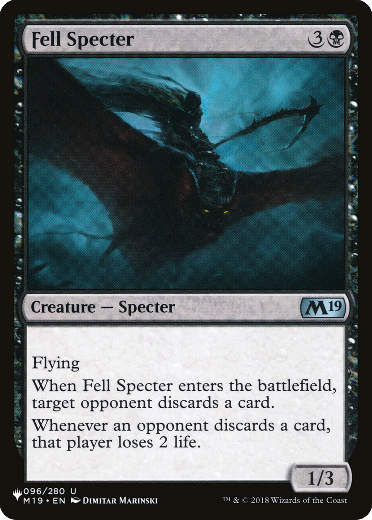 Fell Specter [The List Reprints] | Devastation Store