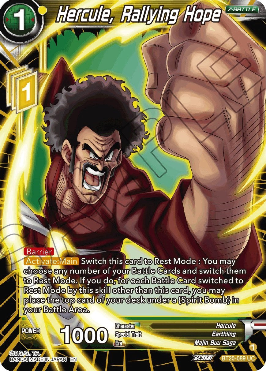 Hercule, Rallying Hope (BT20-089) [Power Absorbed] | Devastation Store