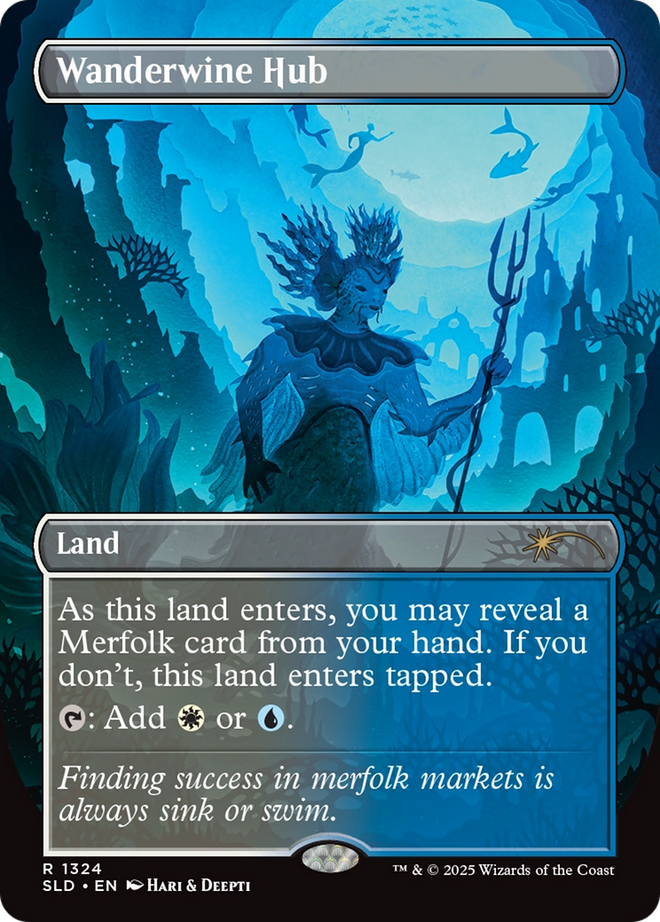 Wanderwine Hub (Rainbow Foil) [Secret Lair Drop Series] | Devastation Store