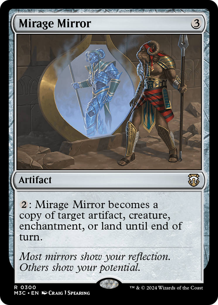 Mirage Mirror (Ripple Foil) [Modern Horizons 3 Commander] | Devastation Store