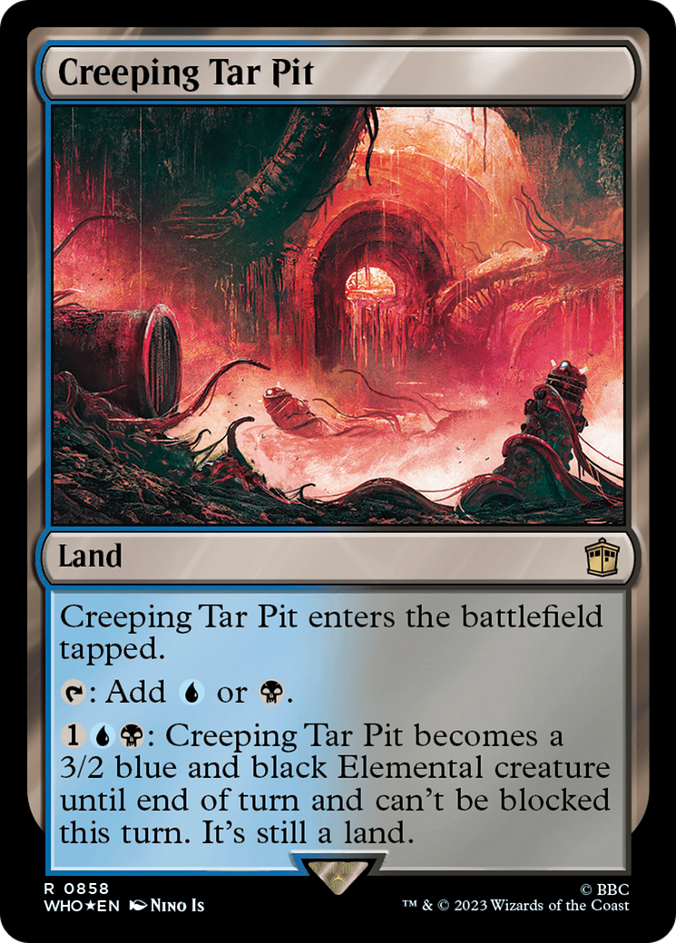 Creeping Tar Pit (Surge Foil) [Doctor Who] | Devastation Store