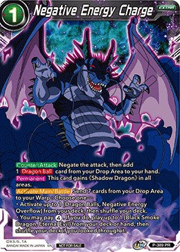Negative Energy Charge (Tournament Pack Vol. 8) (P-389) [Tournament Promotion Cards] | Devastation Store