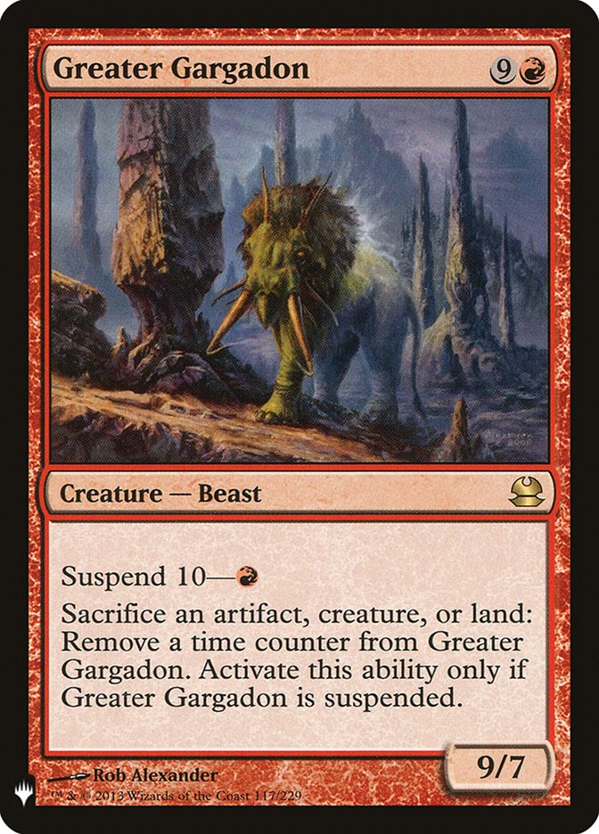 Greater Gargadon [Mystery Booster] | Devastation Store
