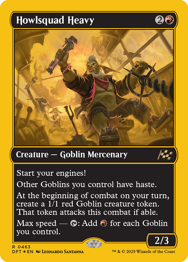 Howlsquad Heavy (First-Place Foil) [Aetherdrift] | Devastation Store