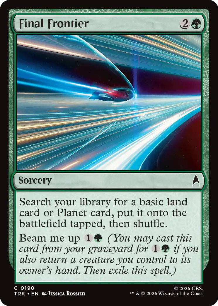 Final Frontier [Star Trek] | Devastation Store