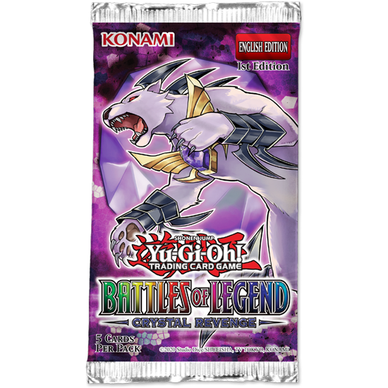 Battles of Legend: Crystal Revenge - Booster Pack (1st Edition) | Devastation Store