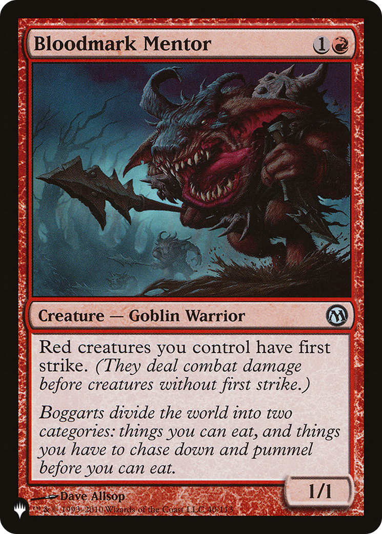 Bloodmark Mentor [The List Reprints] | Devastation Store