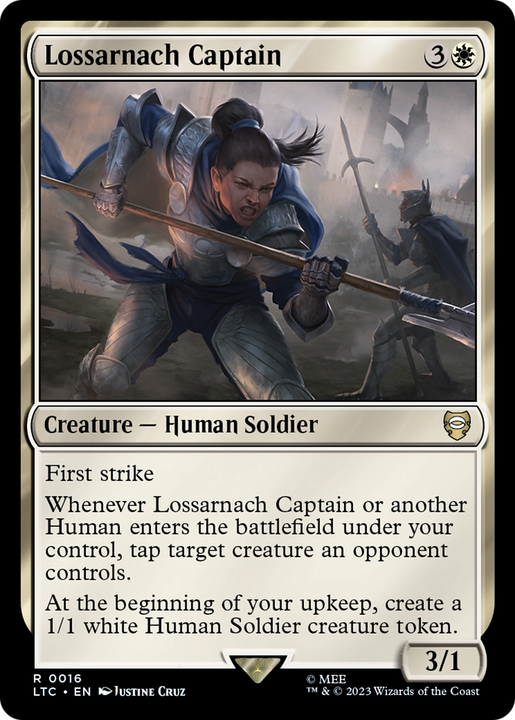 Lossarnach Captain [The Lord of the Rings: Tales of Middle-Earth Commander] | Devastation Store