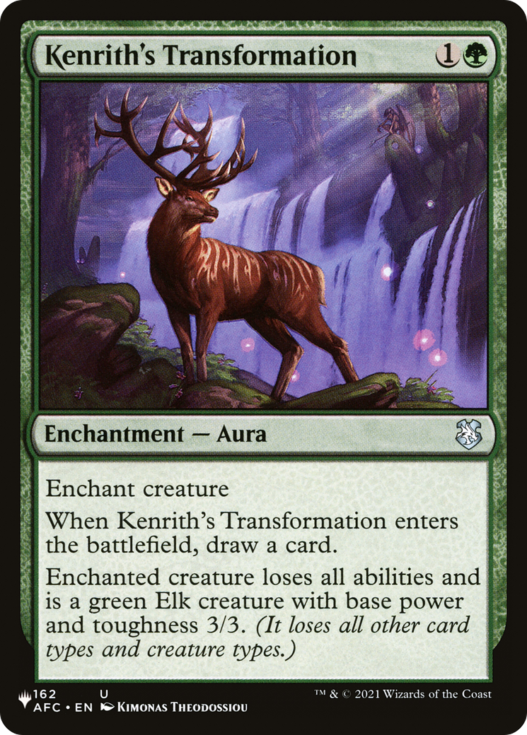 Kenrith's Transformation [The List Reprints] | Devastation Store