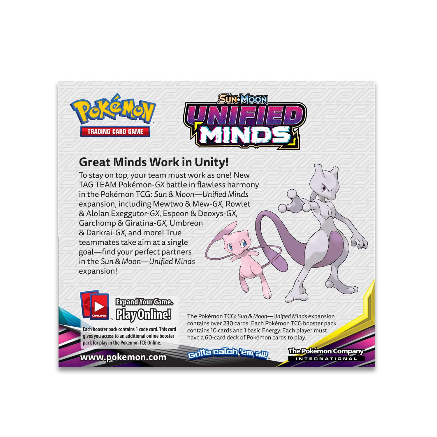 Sun & Moon: Unified Minds - Booster Box | Devastation Store