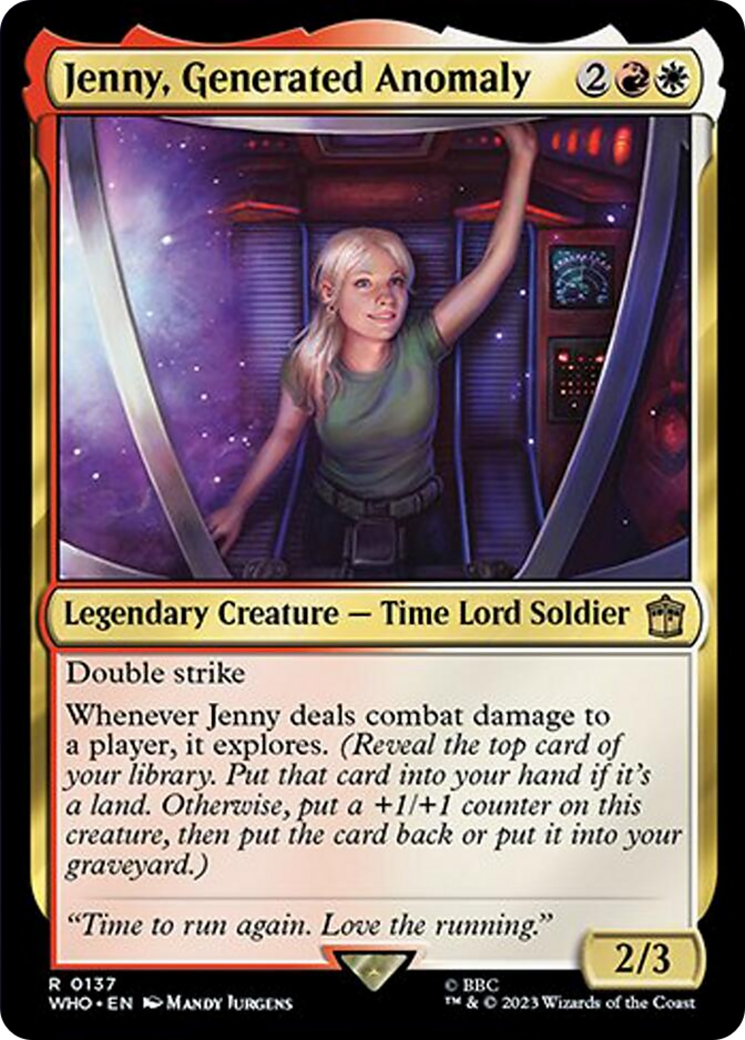 Jenny, Generated Anomaly [Doctor Who] | Devastation Store