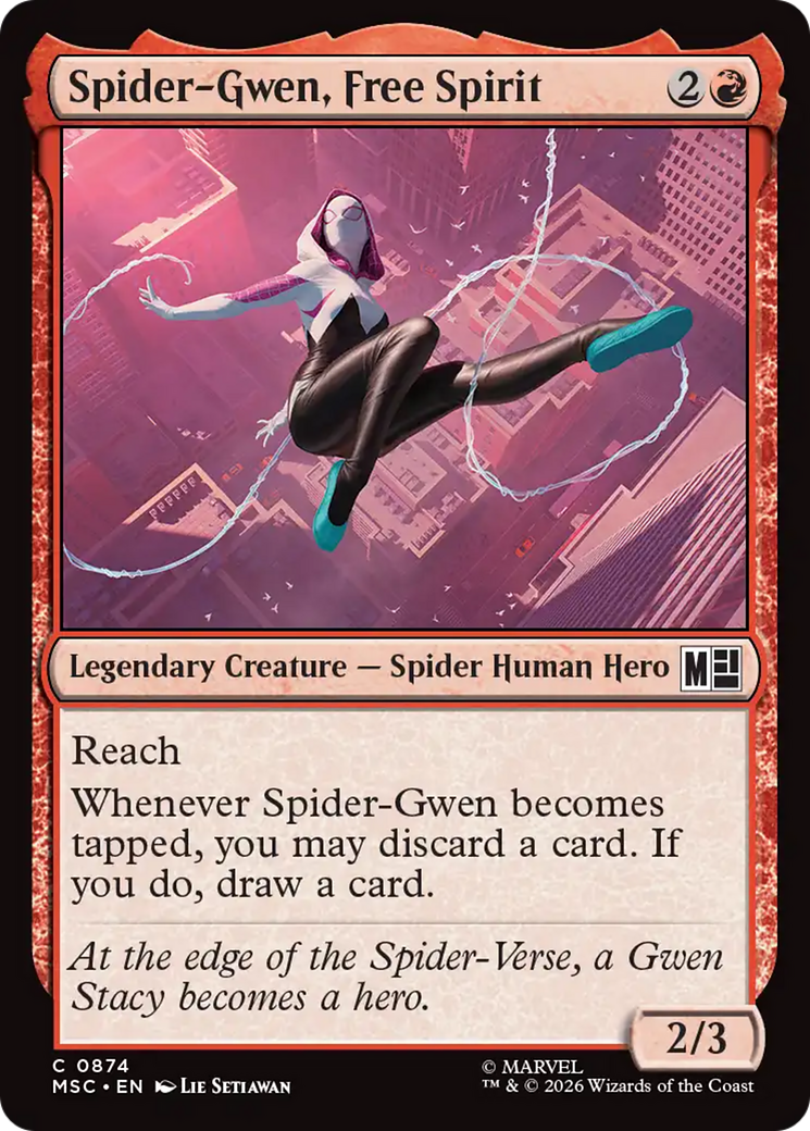 Spider-Gwen, Free Spirit [Marvel Super Heroes Commander] | Devastation Store