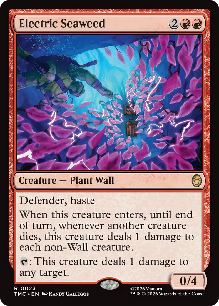 Electric Seaweed [Teenage Mutant Ninja Turtles Commander] | Devastation Store
